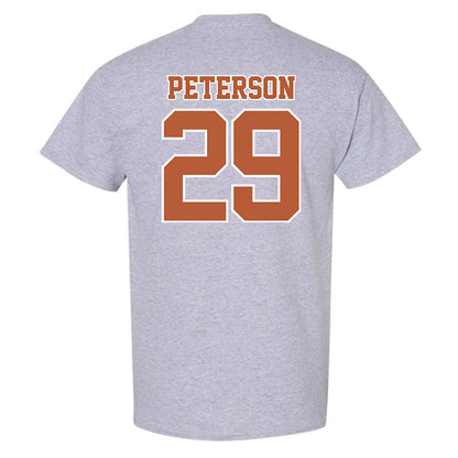 Texas - NCAA Baseball : Blake Peterson - Sports Shersey T-Shirt-1