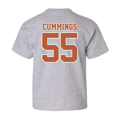 Texas - NCAA Baseball : Casey Cummings - Youth T-Shirt Sports Shersey