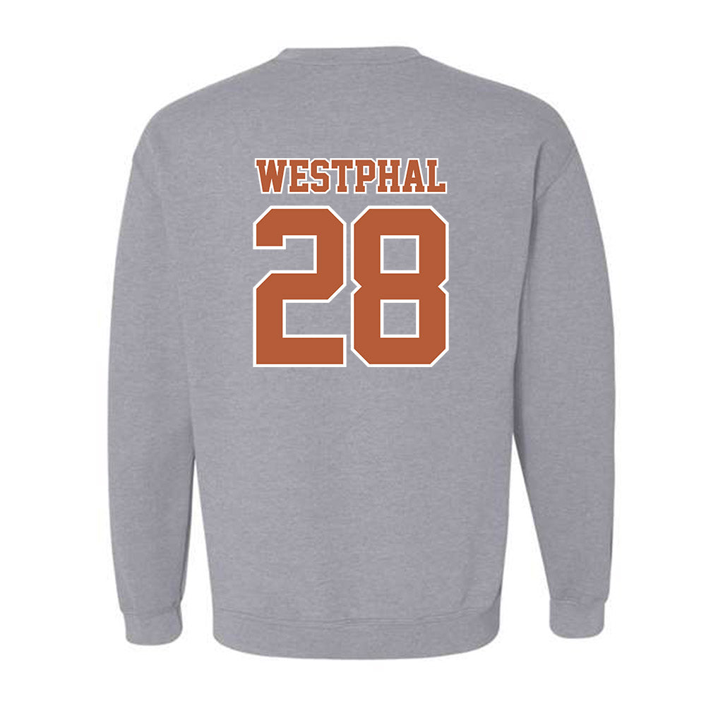 Texas - NCAA Baseball : Grady Westphal - Sports Shersey Crewneck Sweatshirt-1