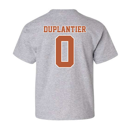 Texas - NCAA Baseball : Jayden Duplantier - Sports Shersey Youth T-Shirt