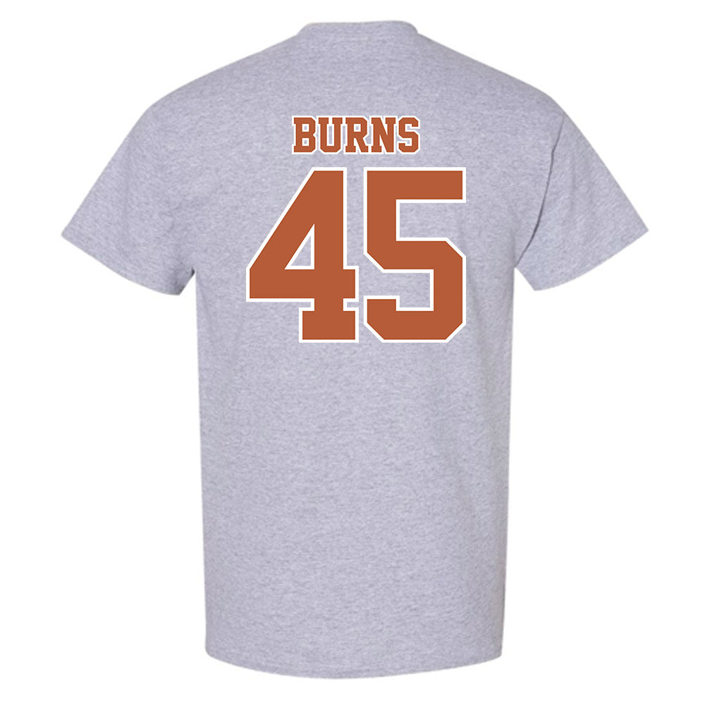 Texas - NCAA Baseball : Thomas Burns - Sports Shersey T-Shirt-1