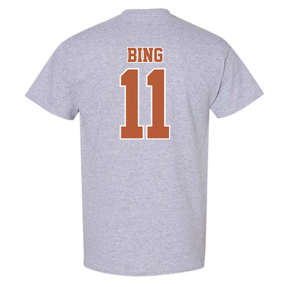 Texas - NCAA Baseball : Kade Bing - Sports Shersey T-Shirt-1