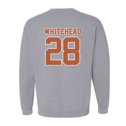 Texas - NCAA Baseball : Ace Whitehead - Crewneck Sweatshirt Sports Shersey