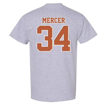 Texas - NCAA Baseball : Will Mercer - T-Shirt Sports Shersey