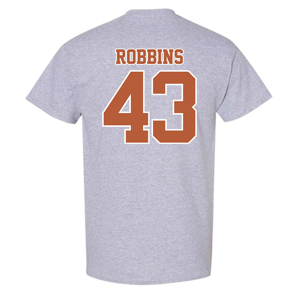 Texas - NCAA Baseball : Aiden Robbins - Sports Shersey T-Shirt-1