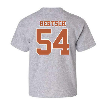 Texas - NCAA Baseball : Brandon Bertsch - Youth T-Shirt Sports Shersey