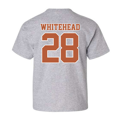 Texas - NCAA Baseball : Ace Whitehead - Youth T-Shirt Sports Shersey