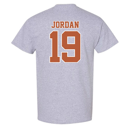 Texas - NCAA Baseball : Donovan Jordan - Sports Shersey T-Shirt-1