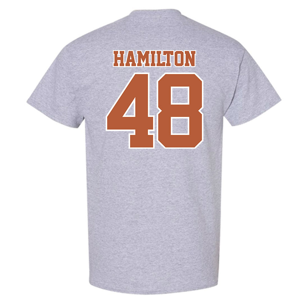 Texas - NCAA Baseball : Hudson Hamilton - T-Shirt Sports Shersey