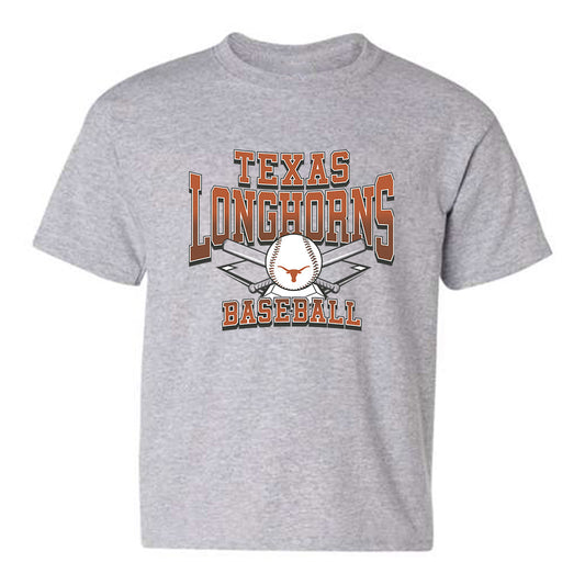 Texas - NCAA Baseball : Jalin Flores - Sports Shersey Youth T-Shirt