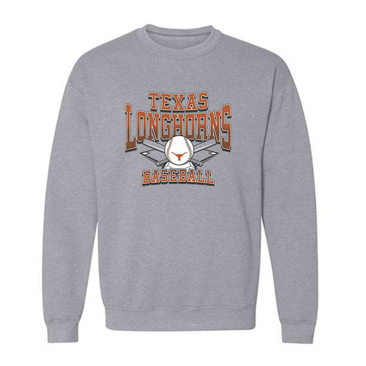 Texas - NCAA Baseball : Josh Livingston - Sports Shersey Crewneck Sweatshirt-0