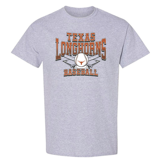 Texas - NCAA Baseball : Temo Becerra - Sports Shersey T-Shirt-0