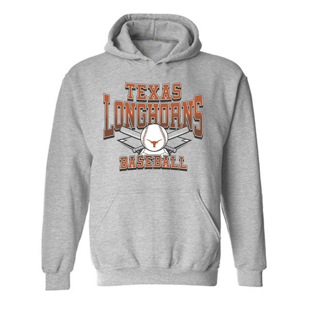 Texas - NCAA Baseball : Thomas Burns - Sports Shersey Hooded Sweatshirt-0