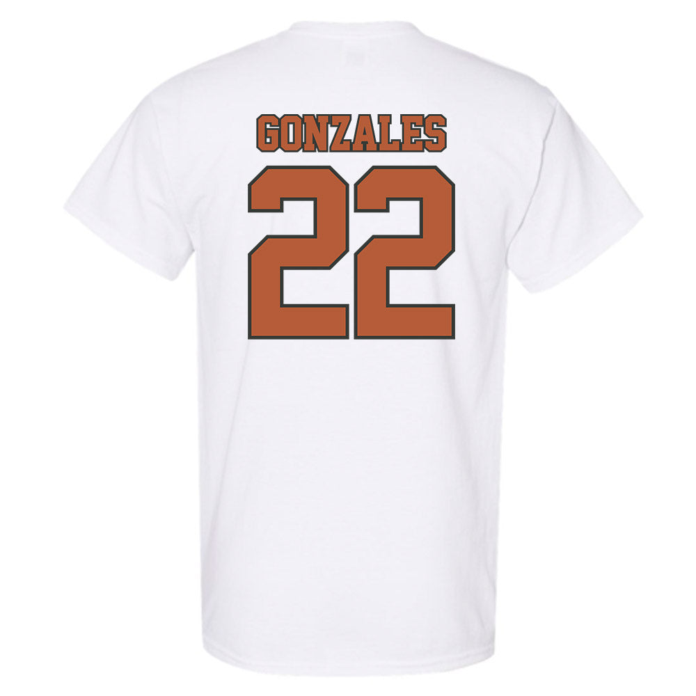 Texas - NCAA Softball : Brenlee Gonzales - Sports Shersey T-Shirt-1