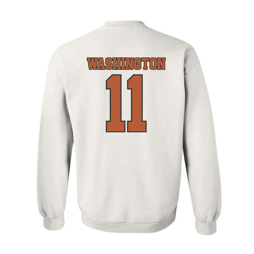 Texas - NCAA Softball : Alyssa Washington - Crewneck Sweatshirt Sports Shersey