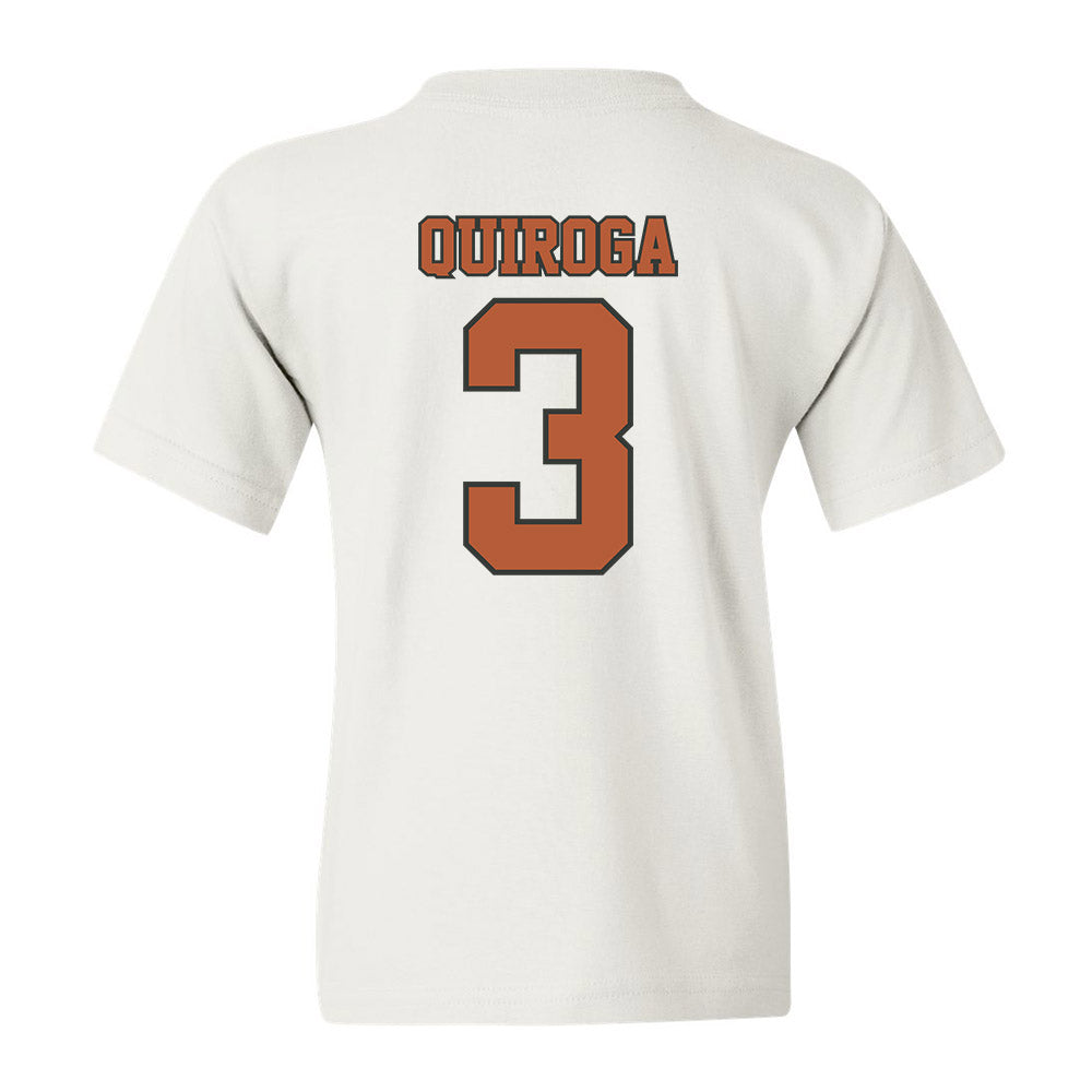 Texas - NCAA Softball : Vanessa Quiroga - Youth T-Shirt Sports Shersey