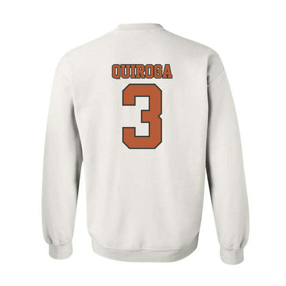 Texas - NCAA Softball : Vanessa Quiroga - Crewneck Sweatshirt Sports Shersey