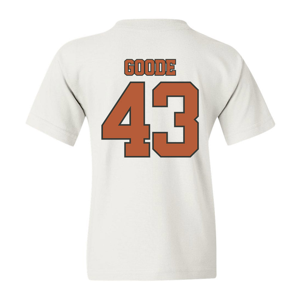 Texas - NCAA Softball : Leighann Goode - Youth T-Shirt Sports Shersey