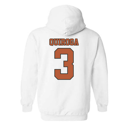 Texas - NCAA Softball : Vanessa Quiroga - Hooded Sweatshirt Sports Shersey