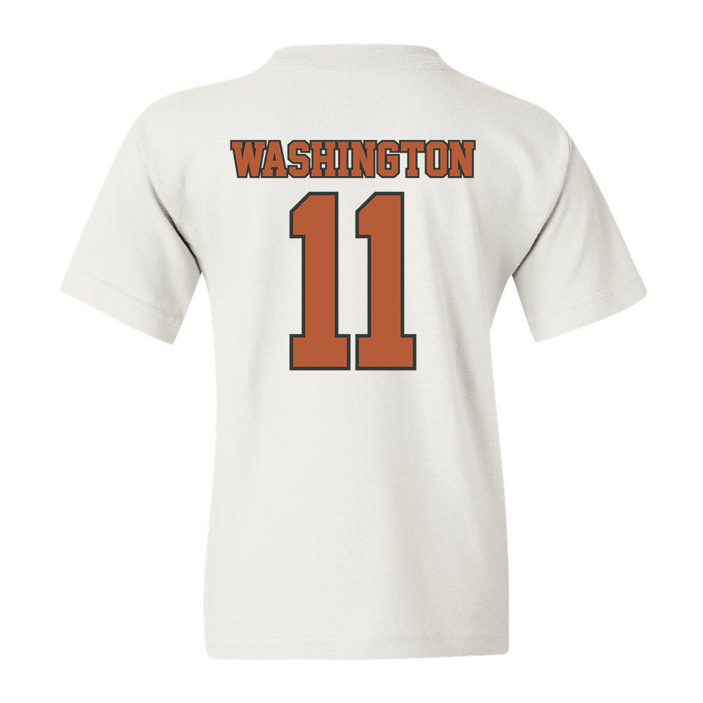 Texas - NCAA Softball : Alyssa Washington - Youth T-Shirt Sports Shersey