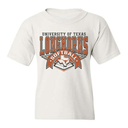 Texas - NCAA Softball : Mia Scott - Youth T-Shirt Sports Shersey