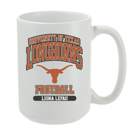 Texas - NCAA Football : Liona Lefau - Mug