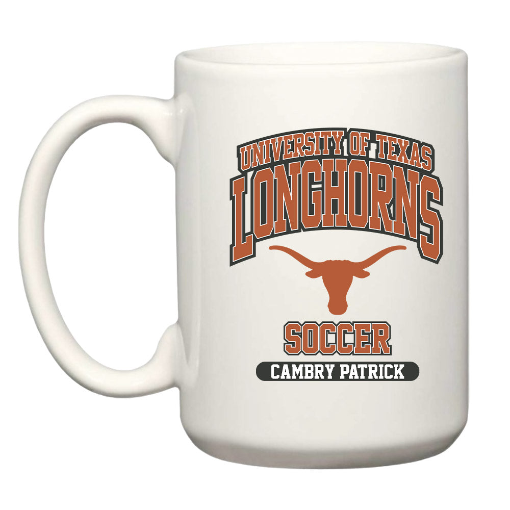 Texas - NCAA Women's Soccer : Cambry Patrick - Coffee Mug