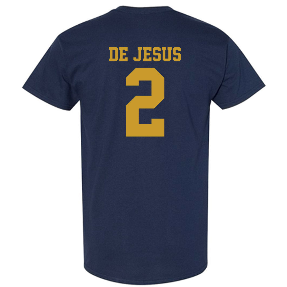 Notre Dame - NCAA Women's Basketball : Vanessa de Jesus - Sports Shersey T-Shirt-1