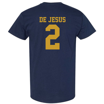 Notre Dame - NCAA Women's Basketball : Vanessa de Jesus - Sports Shersey T-Shirt-1