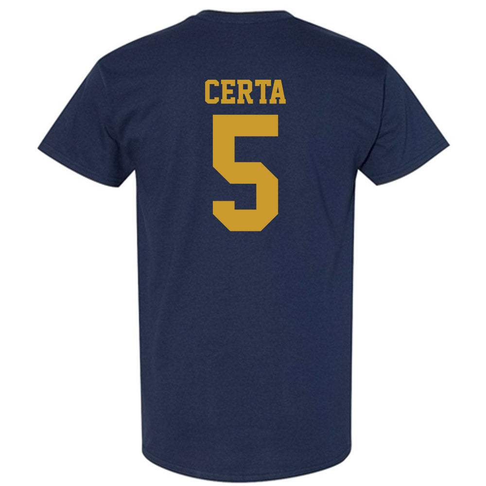 Notre Dame - NCAA Men's Basketball : Cole Certa - Sports Shersey T-Shirt-1