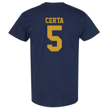 Notre Dame - NCAA Men's Basketball : Cole Certa - Sports Shersey T-Shirt-1