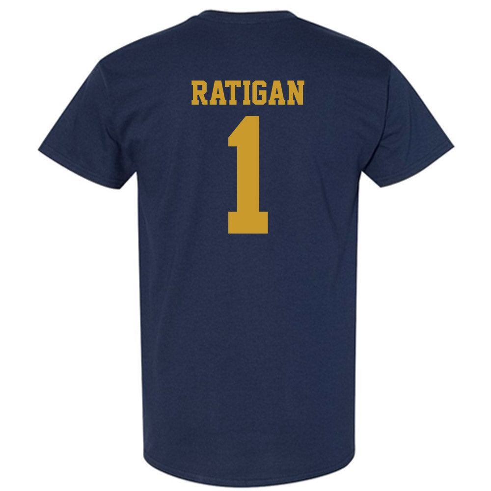 Notre Dame - NCAA Women's Basketball : Kelly Ratigan - Sports Shersey T-Shirt-1