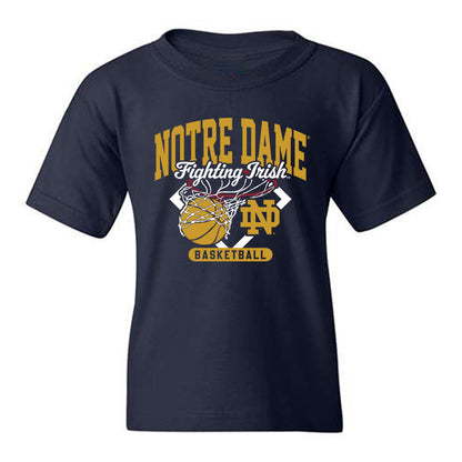 Notre Dame - NCAA Women's Basketball : Vanessa de Jesus - Sports Shersey Youth T-Shirt-0