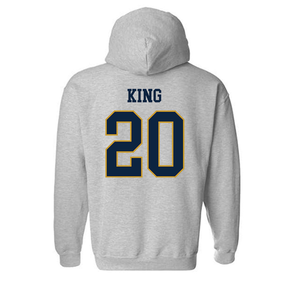 Notre Dame - NCAA Women's Basketball : Liatu King - Sports Shersey Hooded Sweatshirt