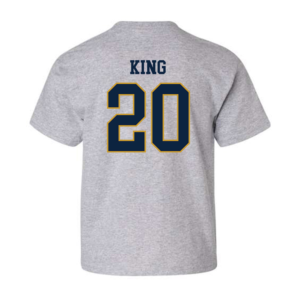 Notre Dame - NCAA Women's Basketball : Liatu King - Sports Shersey Youth T-Shirt