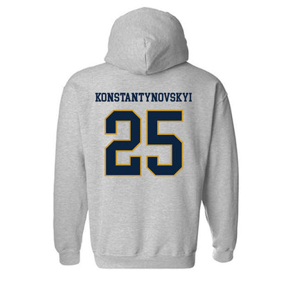 Notre Dame - NCAA Men's Basketball : Nikita Konstantynovskyi - Sports Shersey Hooded Sweatshirt