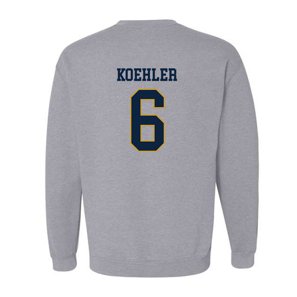 Notre Dame - NCAA Men's Basketball : Brady Koehler - Sports Shersey Crewneck Sweatshirt-1