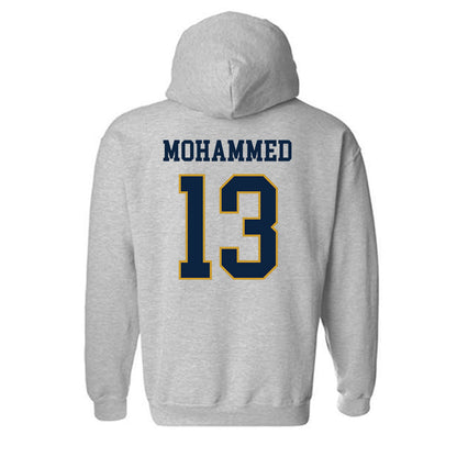Notre Dame - NCAA Men's Basketball : Sir Mohammed - Sports Shersey Hooded Sweatshirt-1