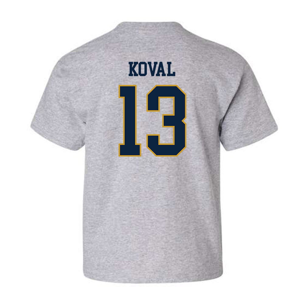 Notre Dame - NCAA Women's Basketball : Kate Koval - Sports Shersey Youth T-Shirt