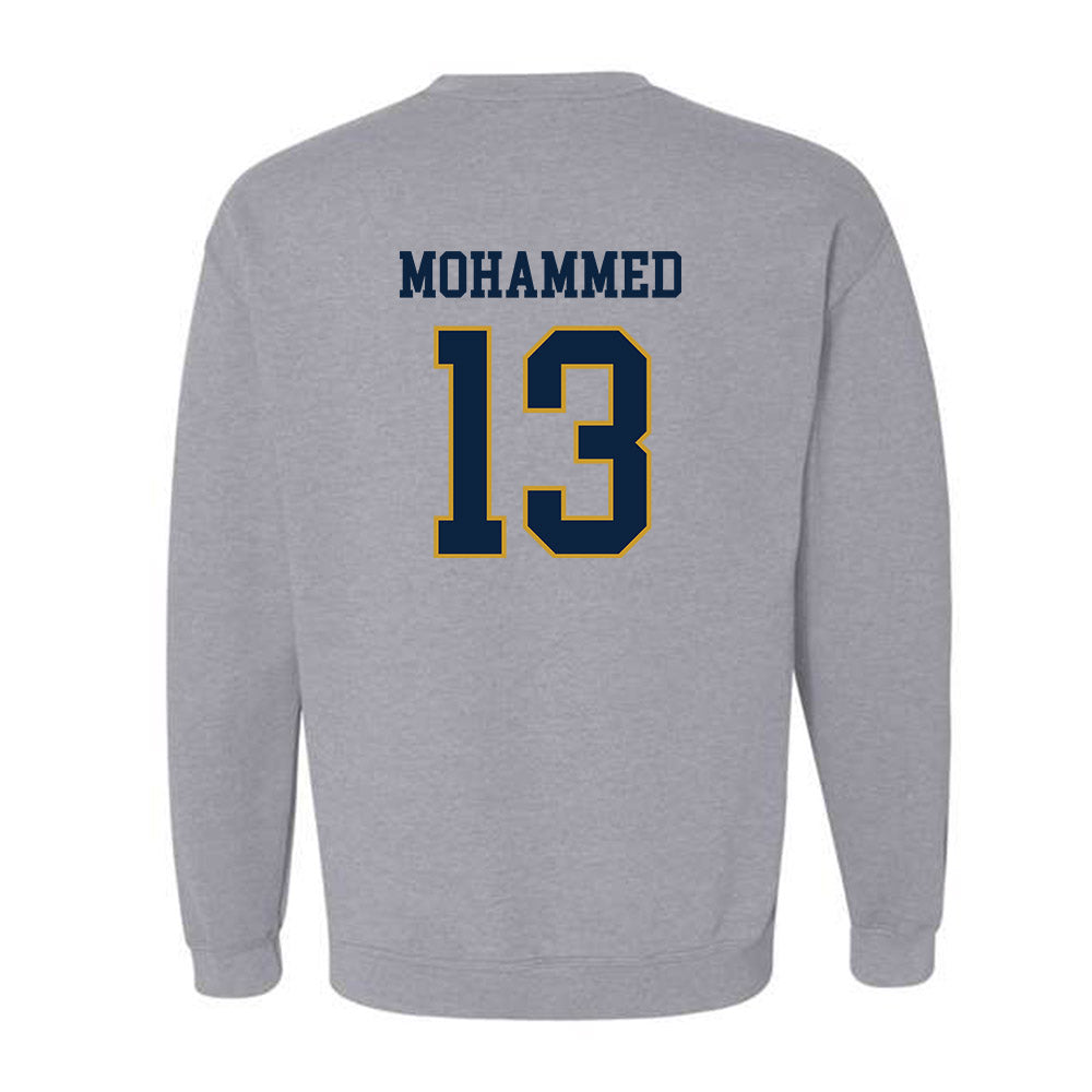 Notre Dame - NCAA Men's Basketball : Sir Mohammed - Sports Shersey Crewneck Sweatshirt-1