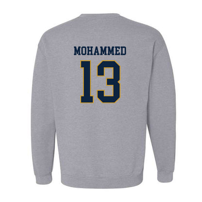 Notre Dame - NCAA Men's Basketball : Sir Mohammed - Sports Shersey Crewneck Sweatshirt-1