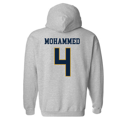 Notre Dame - NCAA Men's Basketball : Sir Mohammed - Sports Shersey Hooded Sweatshirt-1