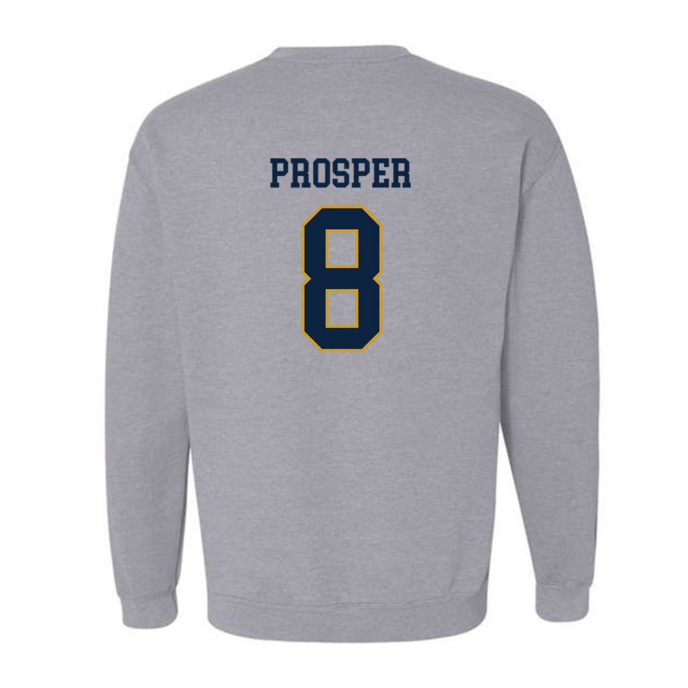Notre Dame - NCAA Women's Basketball : Cassandre Prosper - Sports Shersey Crewneck Sweatshirt-1