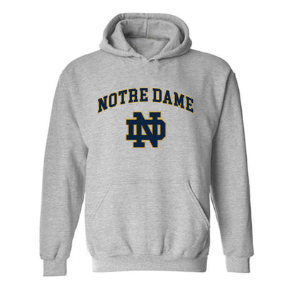 Notre Dame - NCAA Women's Basketball : Leah Macy - Sports Shersey Hooded Sweatshirt-0