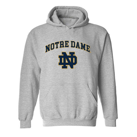 Notre Dame - NCAA Men's Basketball : Matthew MacLellan - Sports Shersey Hooded Sweatshirt-0