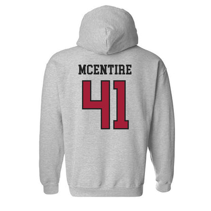 Arkansas - NCAA Baseball : Will McEntire - Hooded Sweatshirt Sports Shersey