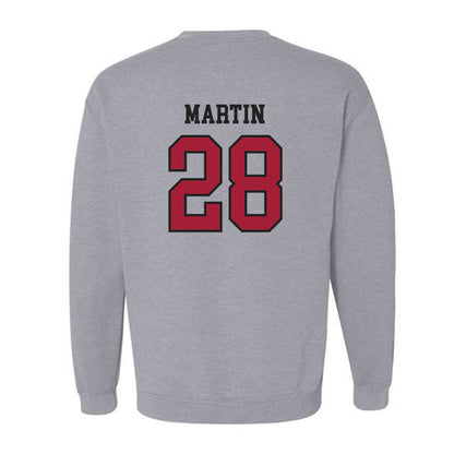 Arkansas - NCAA Baseball : Jordan Martin - Sports Shersey Crewneck Sweatshirt-1