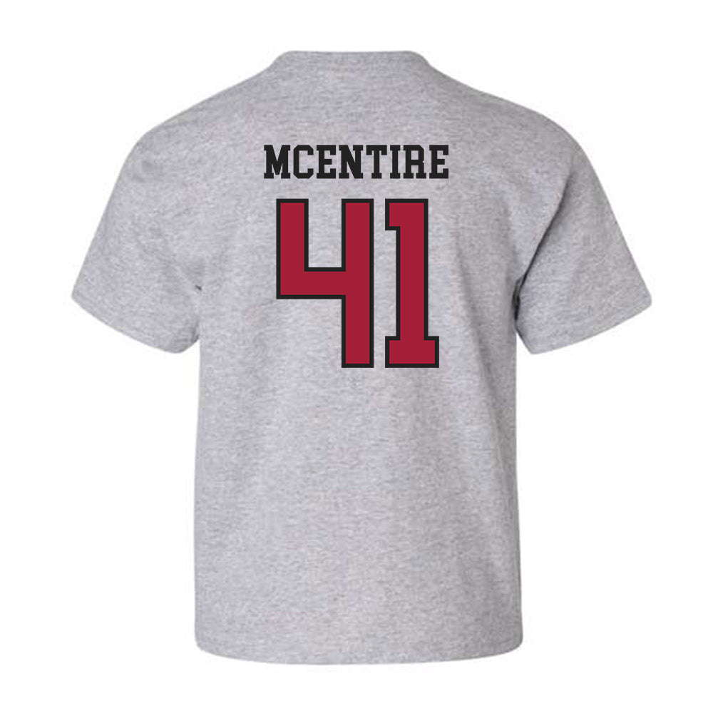 Arkansas - NCAA Baseball : Will McEntire - Youth T-Shirt Sports Shersey