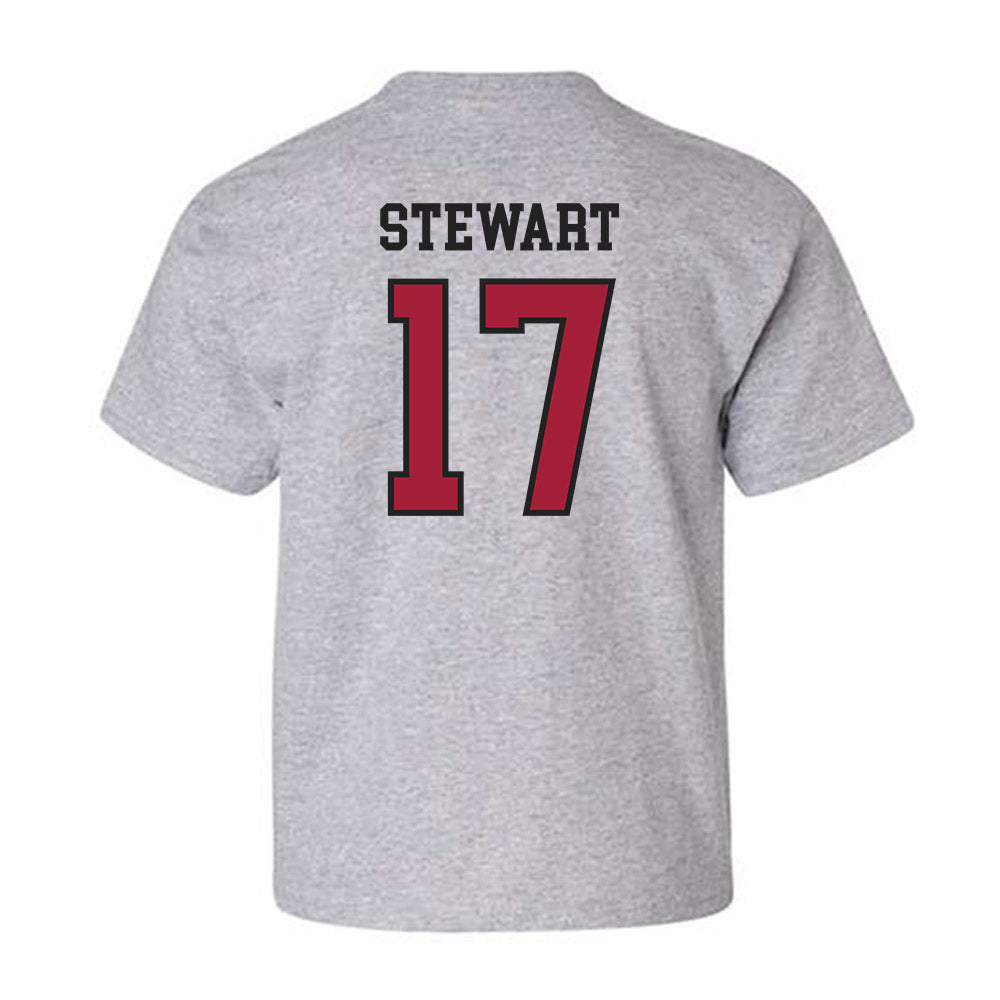 Arkansas - NCAA Baseball : Zack Stewart - Sports Shersey Youth T-Shirt-1