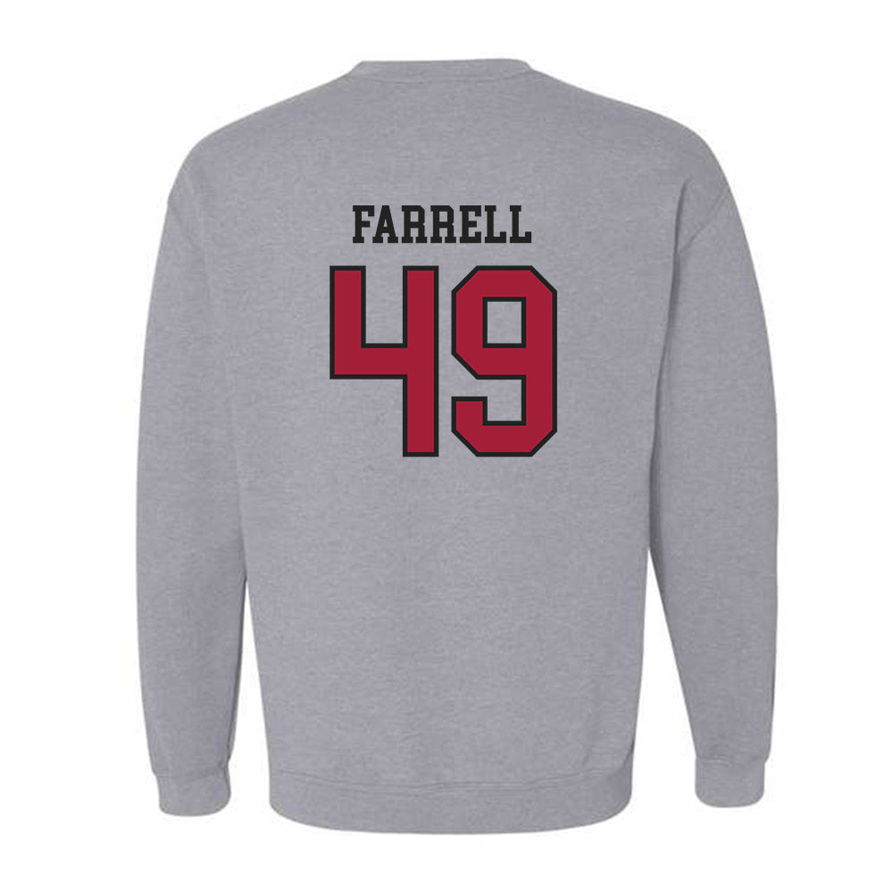 Arkansas - NCAA Baseball : Jackson Farrell - Sports Shersey Crewneck Sweatshirt